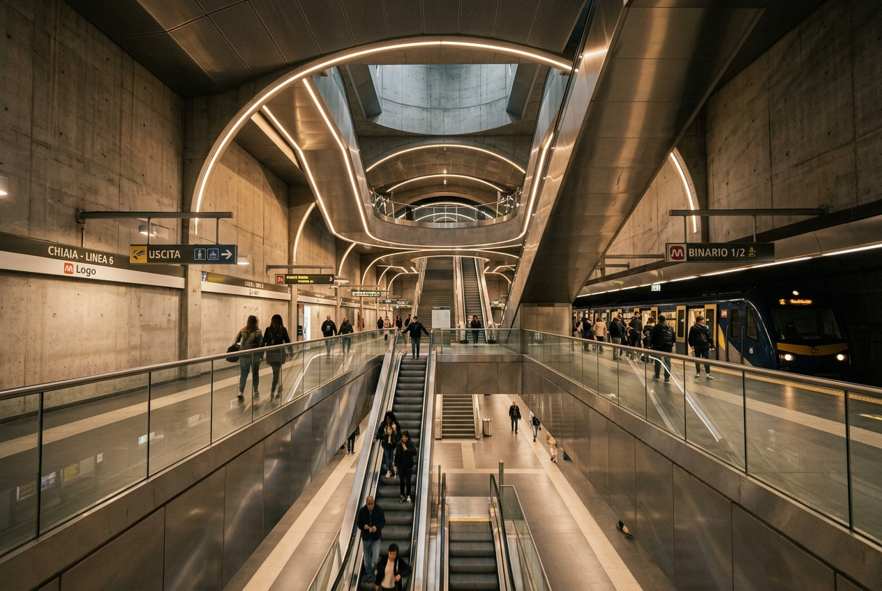 Metropolitana di Napoli_Stazione Duomo_02_Filippo_Cannata_Massimiliano Fuksas
